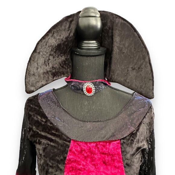 Halloween Dress Renaissance Maiden Vampire Gothic Costume Sz Small/Medium - Picture 2 of 13